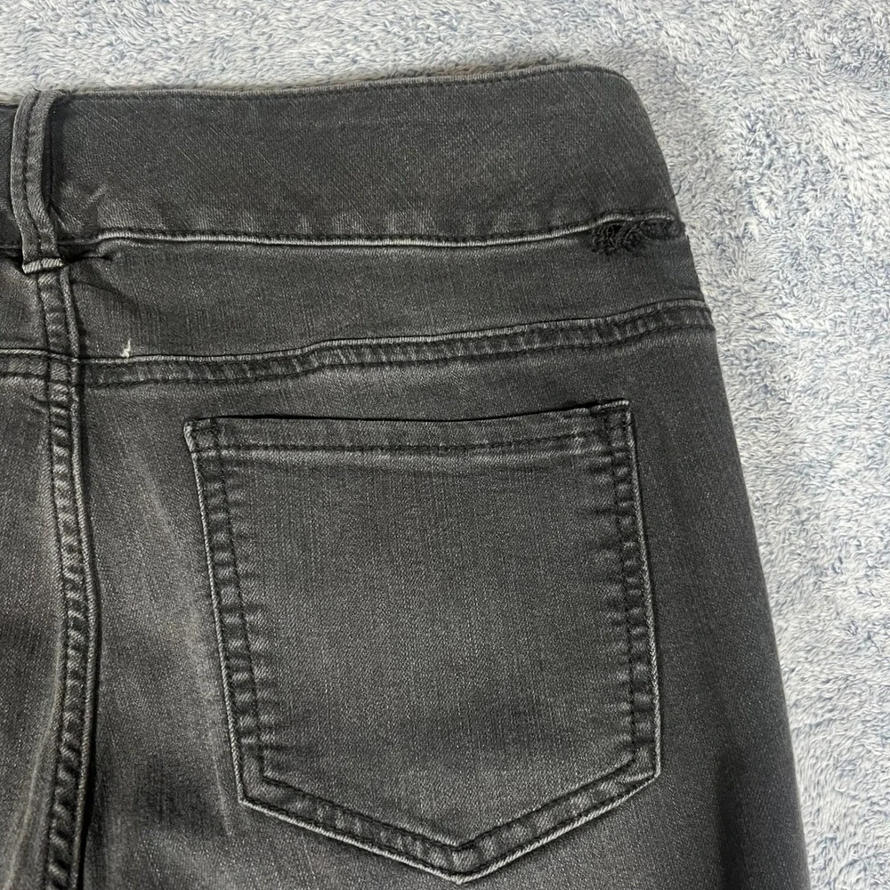 Torrid‎ Denim Black Faded Jeggings Women's Size 16 Triple Button Stretch Jeans